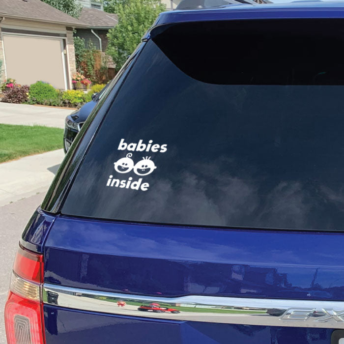 Babies Inside Decal Set for Vehicles