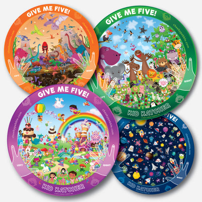 Candy & Castles 🍭 'Give Me Five' Kid Katcher Vehicle Magnet