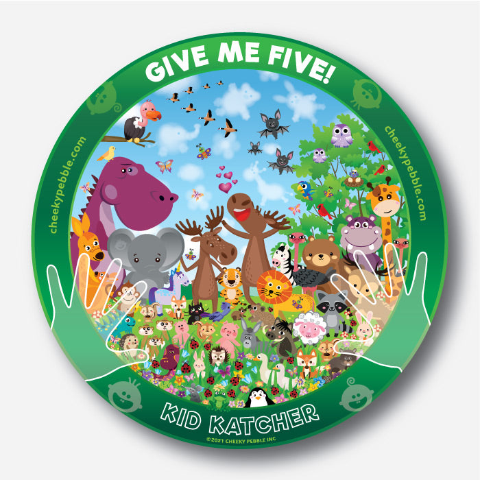 Give Me Five Kid Katchers Magnet Animals by Cheeky Pebble are a fun and simple way to keep kids entertained and stationary in parking lots while you do what you need to at your vehicle!